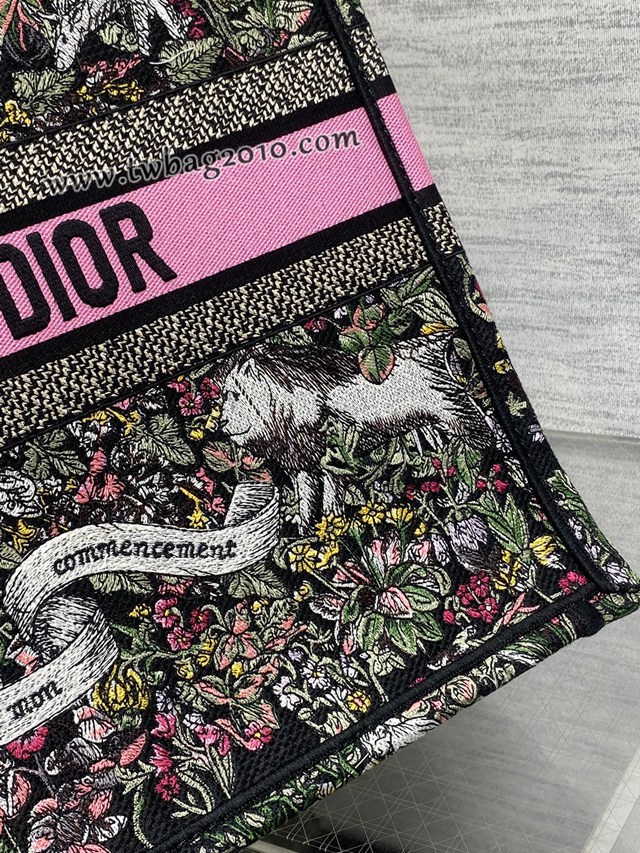 Dior专柜秋冬系列新款托特包迪奥高仿原单Tote包Around the world大号手提购物袋 djfk1694